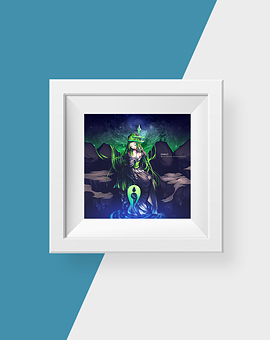 Zodiac Goddess Art Print